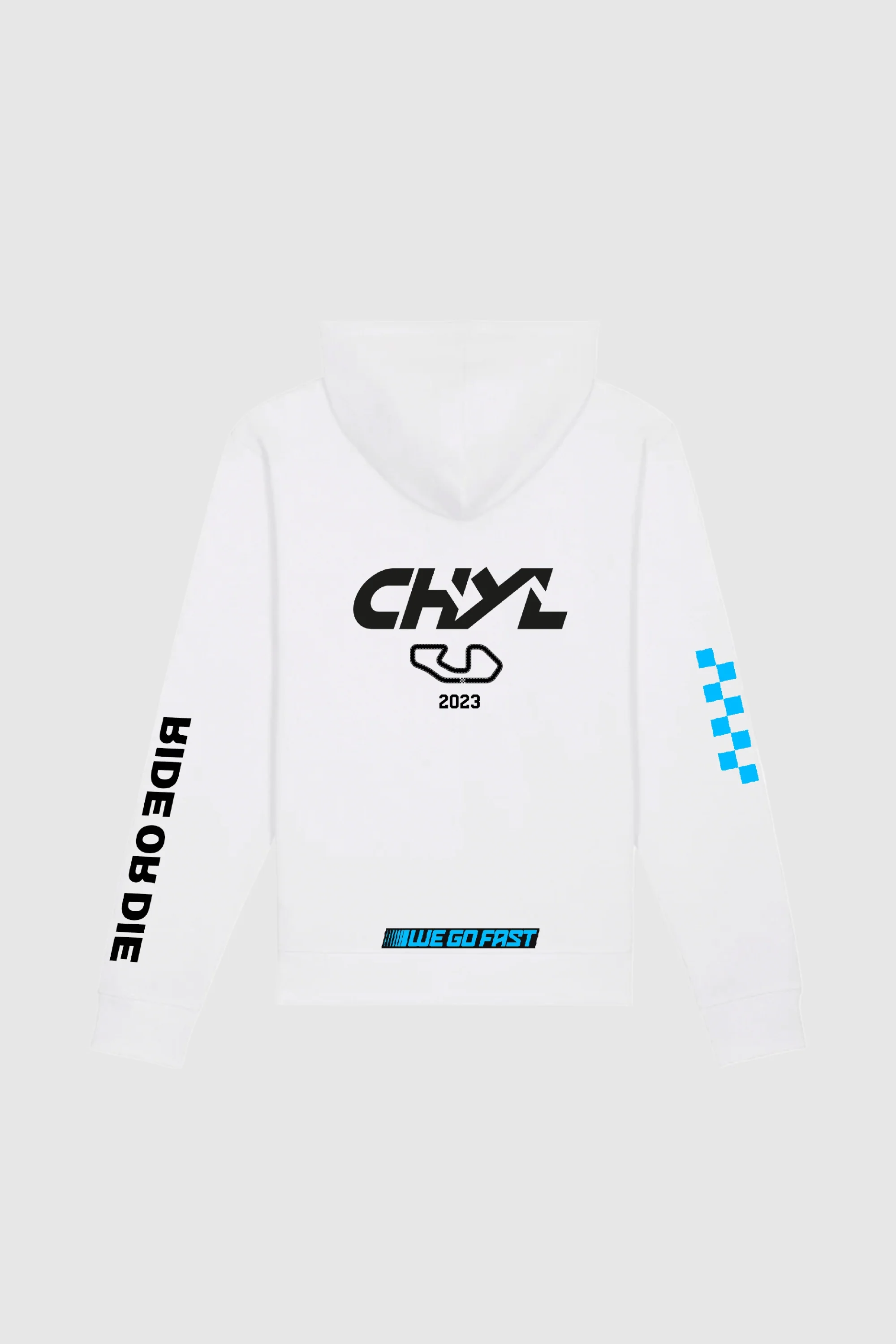 CHYL - Ride or Die Hoodie - White - Image 2