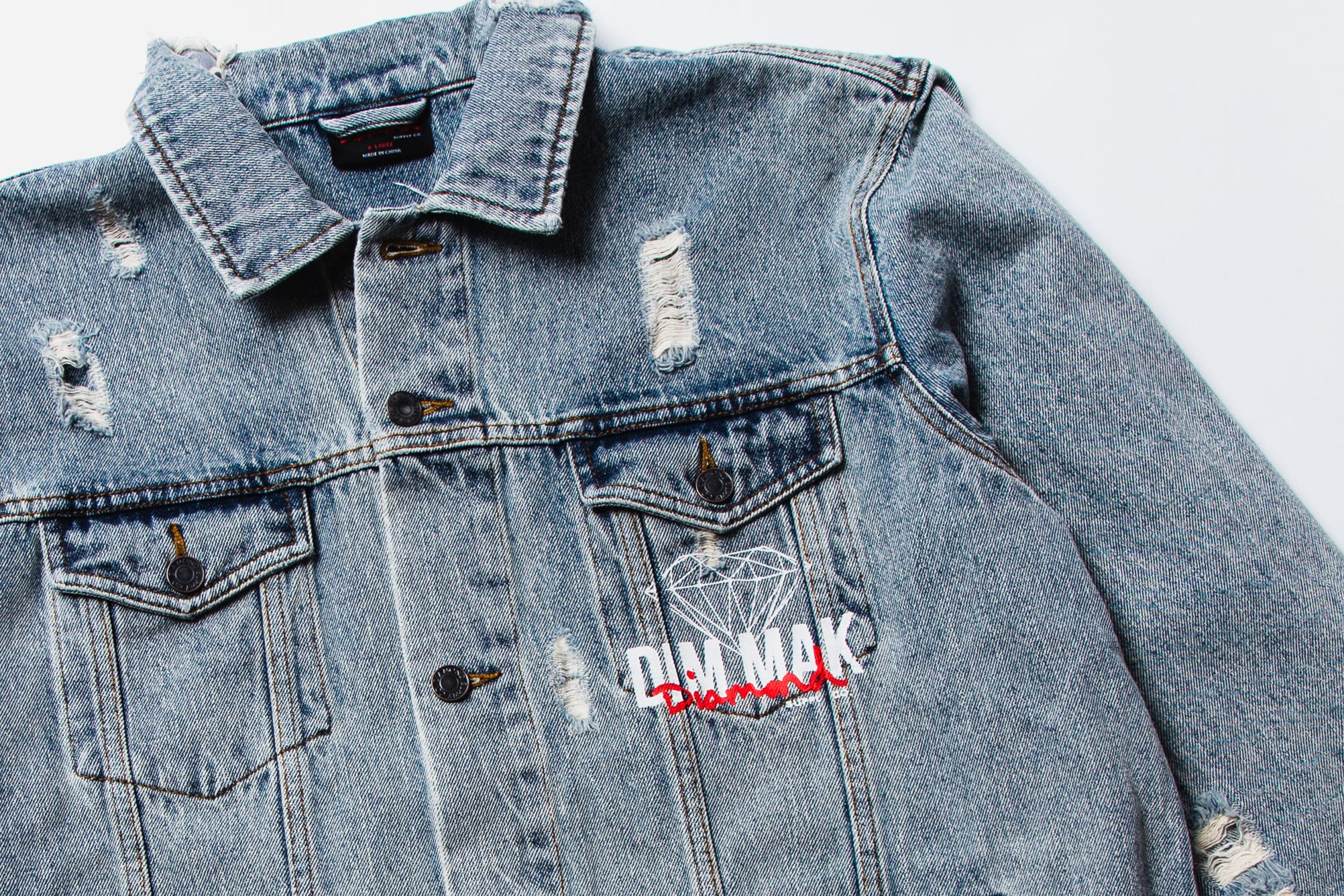 DIAMOND SUPPLY CO x DIM MAK - DMND x DIM Denim Jacket - Image 3