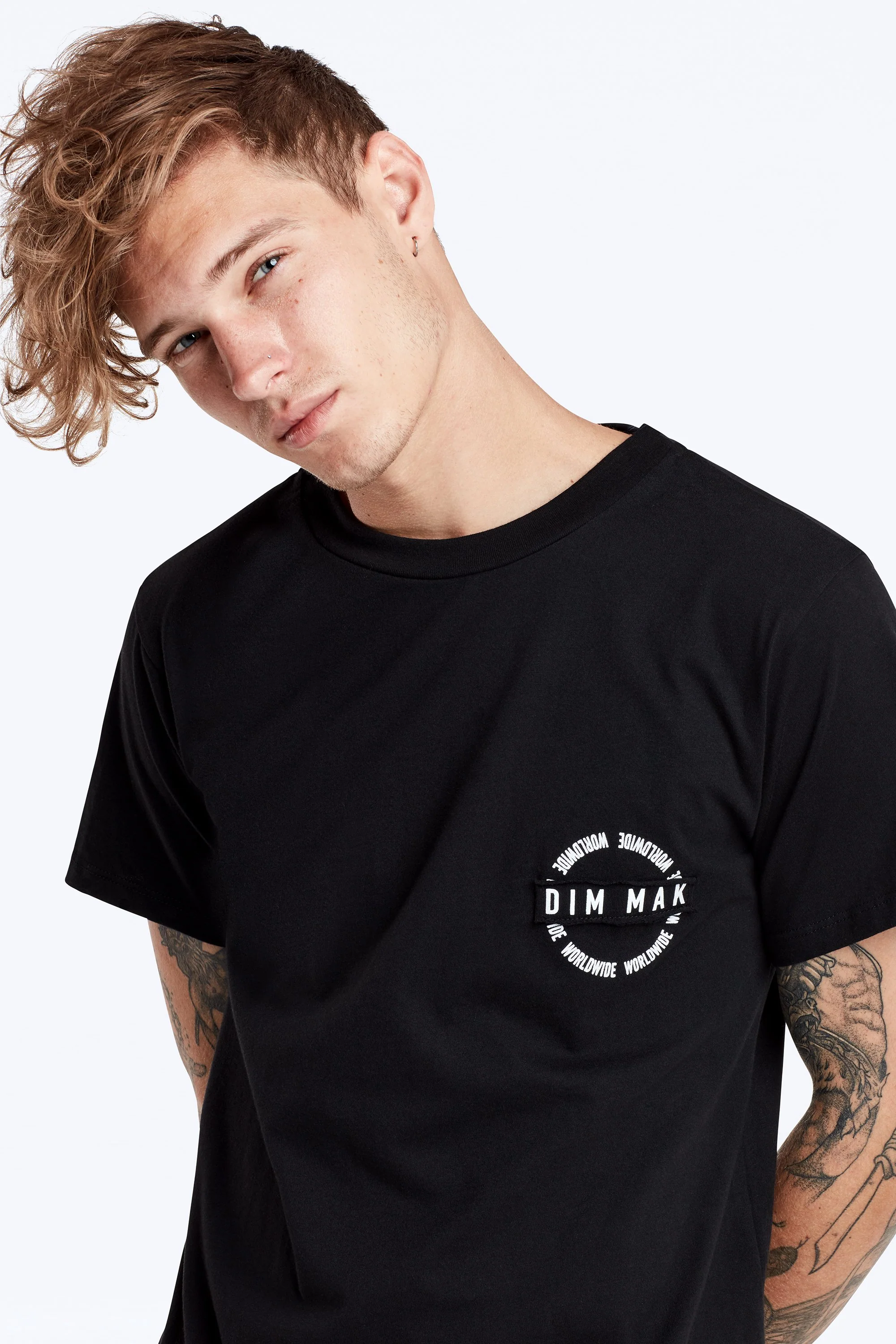 Dim Mak Essential Short Sleeve Tee - Black - Image 3