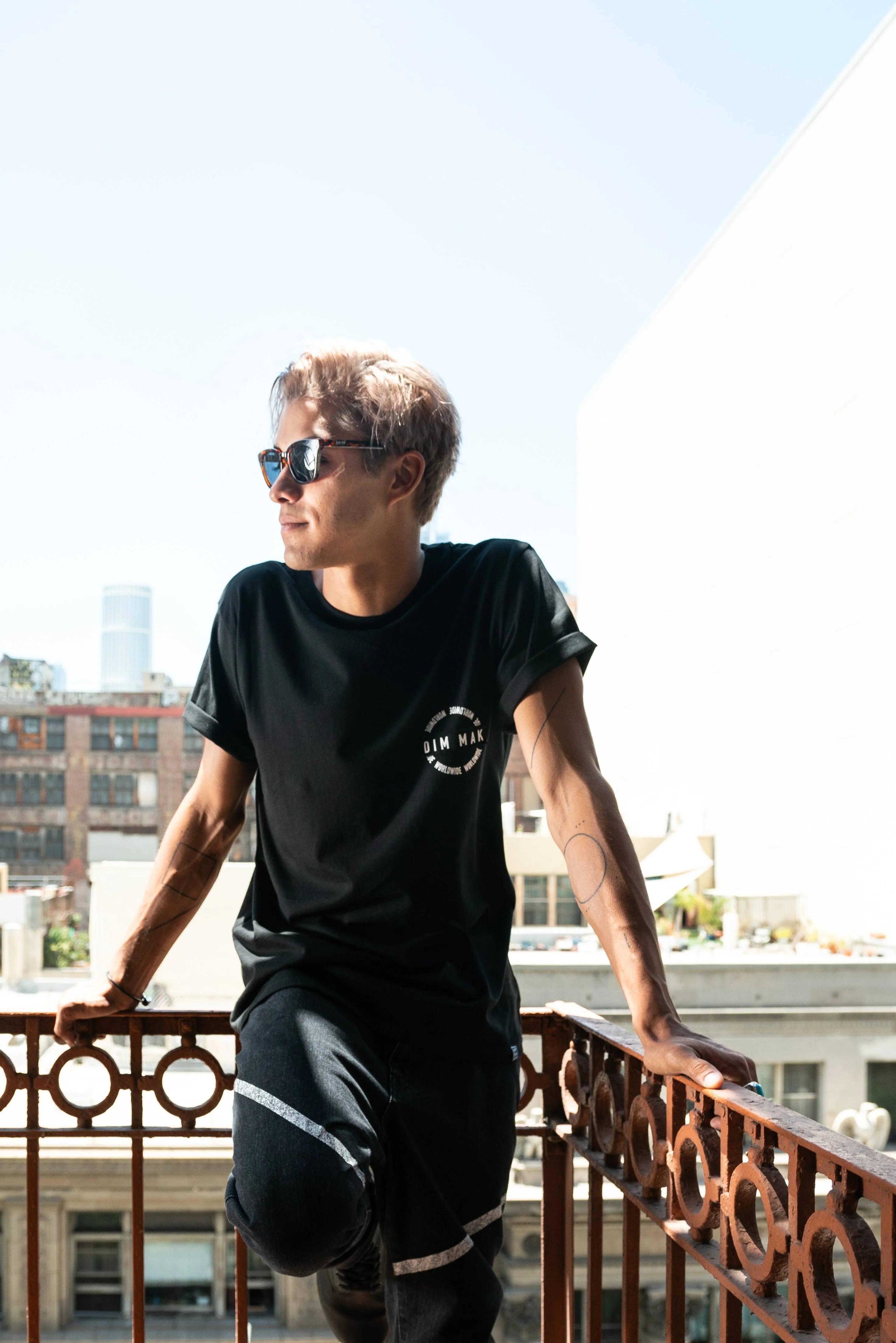 Dim Mak Essential Short Sleeve Tee - Black - Image 4