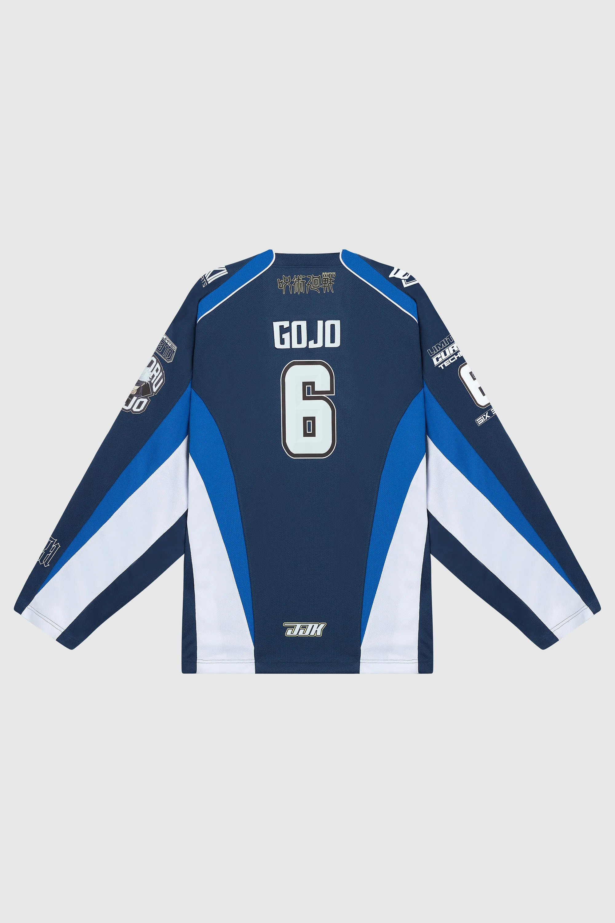 Dim Mak x Jujutsu Kaisen - Gojo Racing Jersey - Blue - Image 3