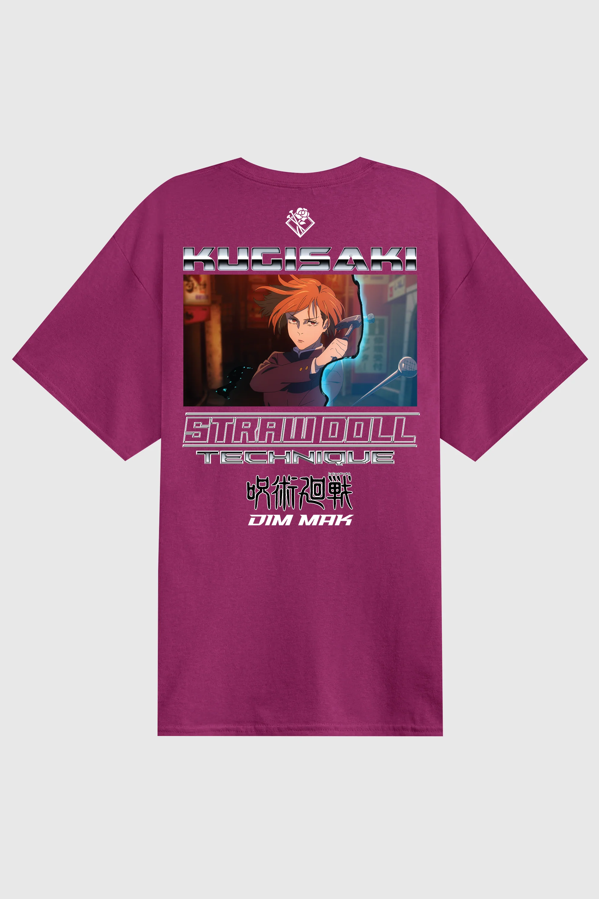Dim Mak x Jujutsu Kaisen - Kugisaki Tee - Berry