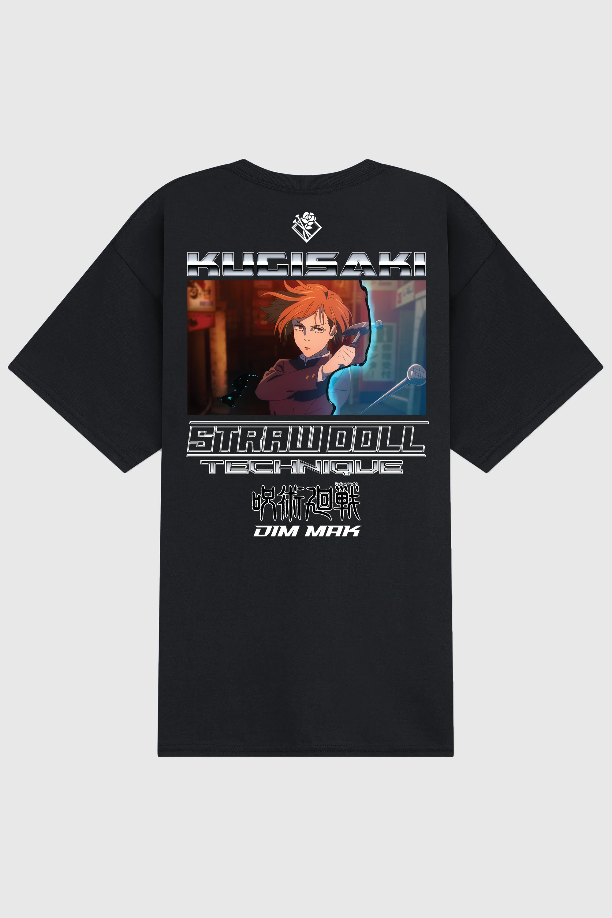 Dim Mak x Jujutsu Kaisen - Kugisaki Tee - Black