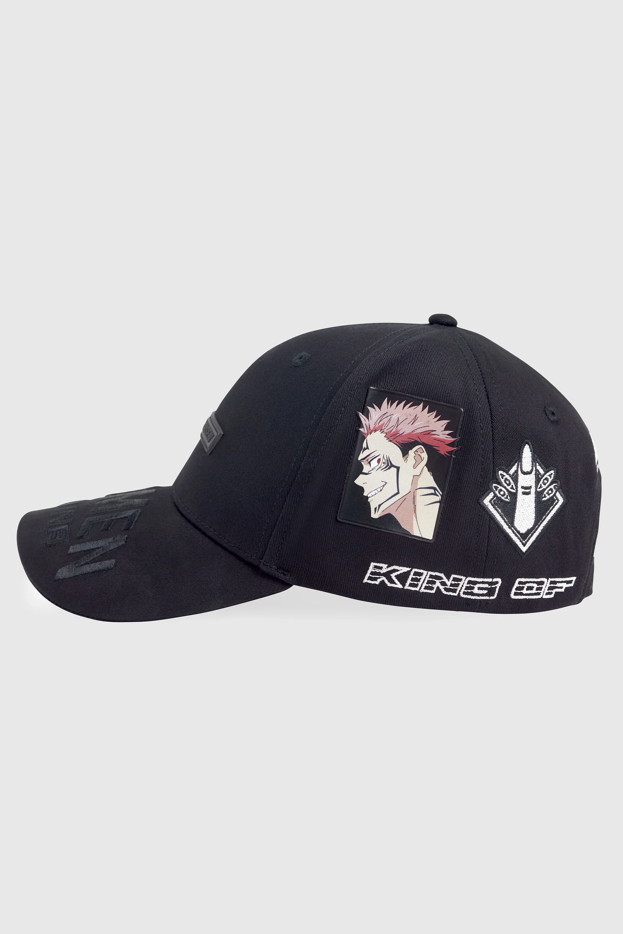 Dim Mak x Jujutsu Kaisen - Sukuna Race Cap - Black - Image 3