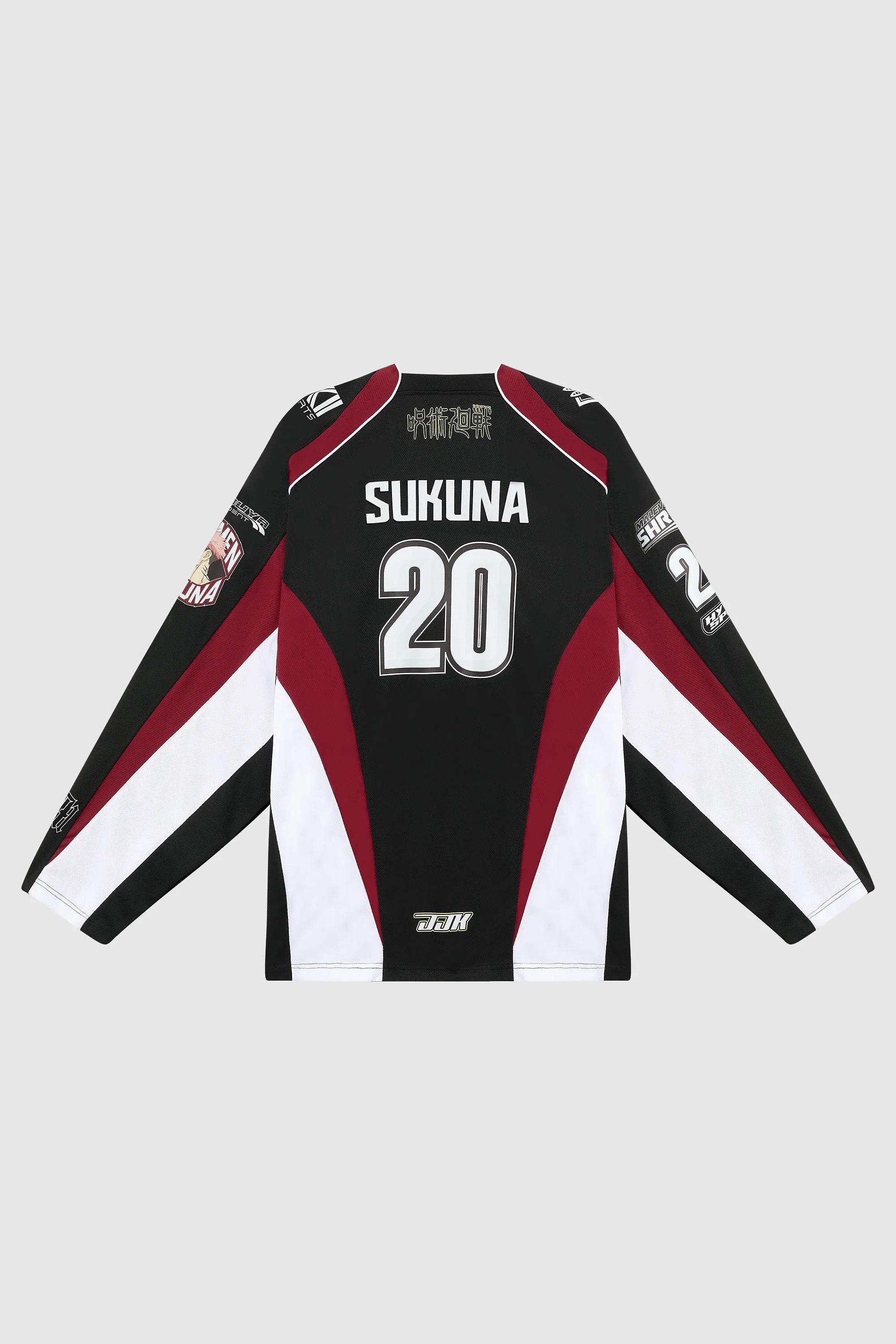 Dim Mak x Jujutsu Kaisen - Sukuna Racing Jersey - Red - Image 3