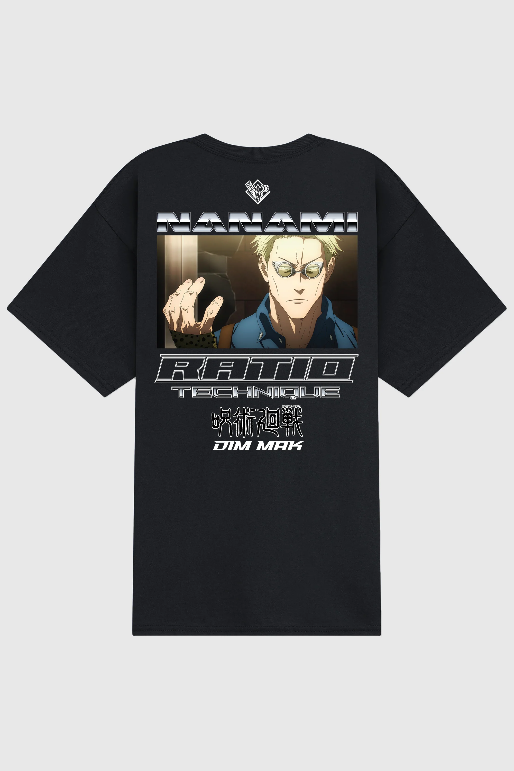 Dim Mak x Jujutsu Kaisen - Nanami Tee - Black