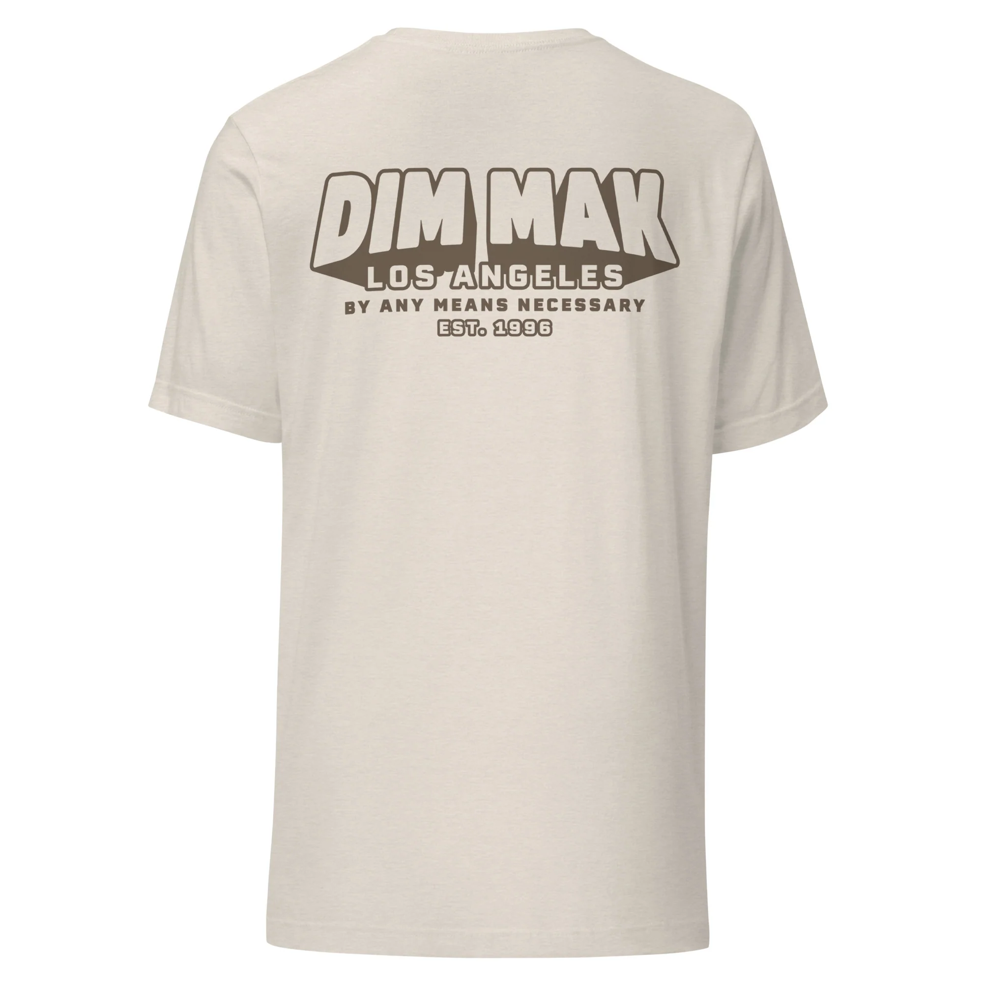 DM30 - Dim Mak Label Stamp Tee - Dust - Image 2