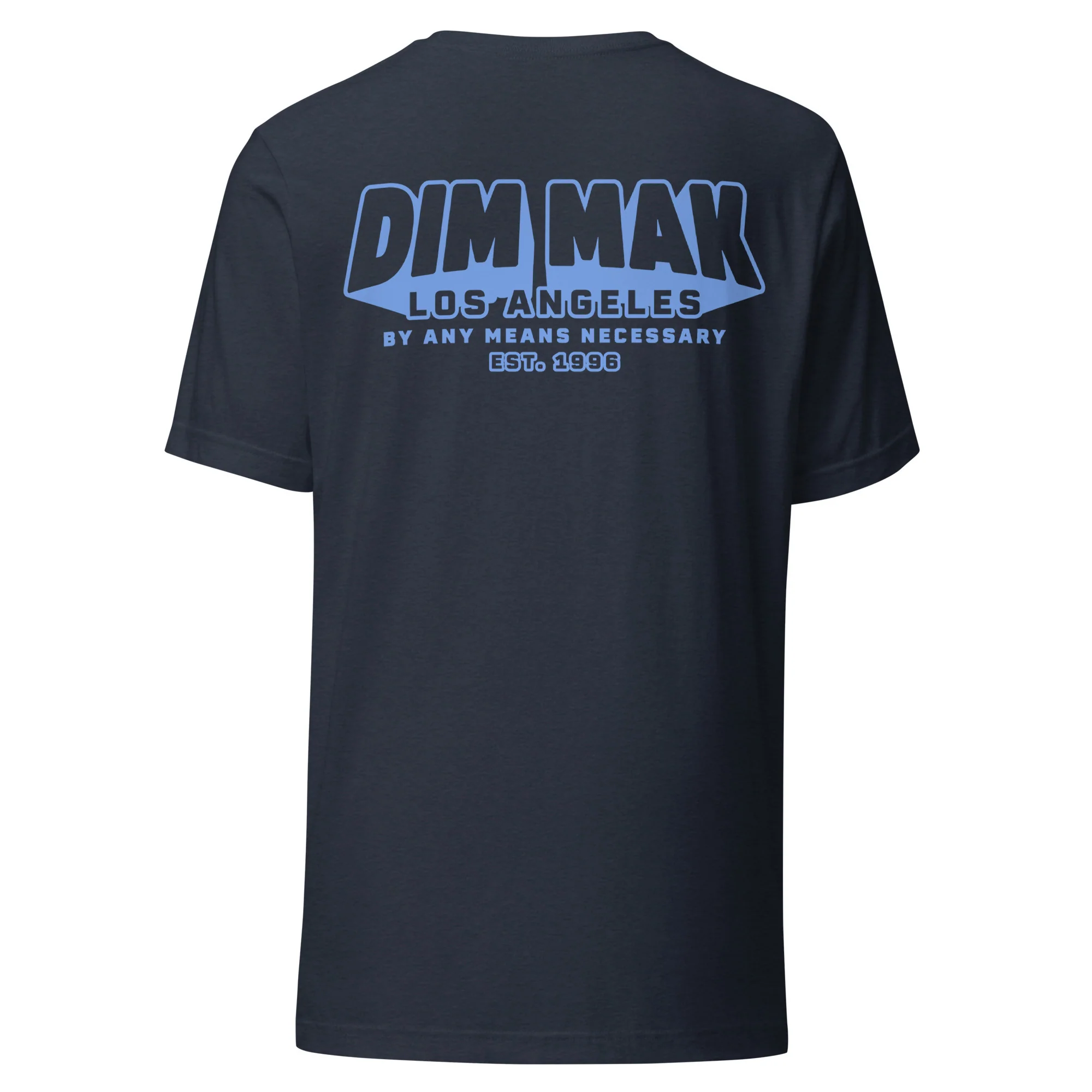 DM30 - Dim Mak Label Stamp Tee - Vintage Navy - Image 2