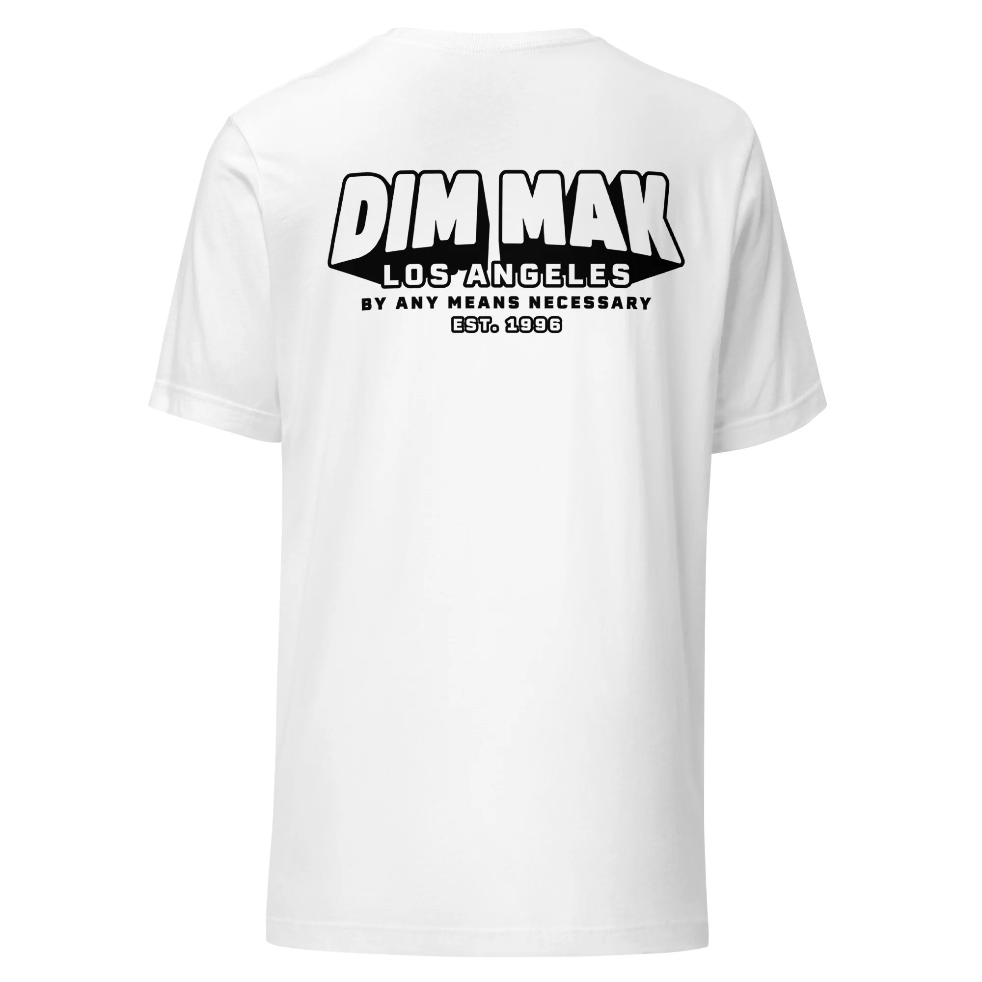 DM30 - Dim Mak Label Stamp Tee - White - Image 2
