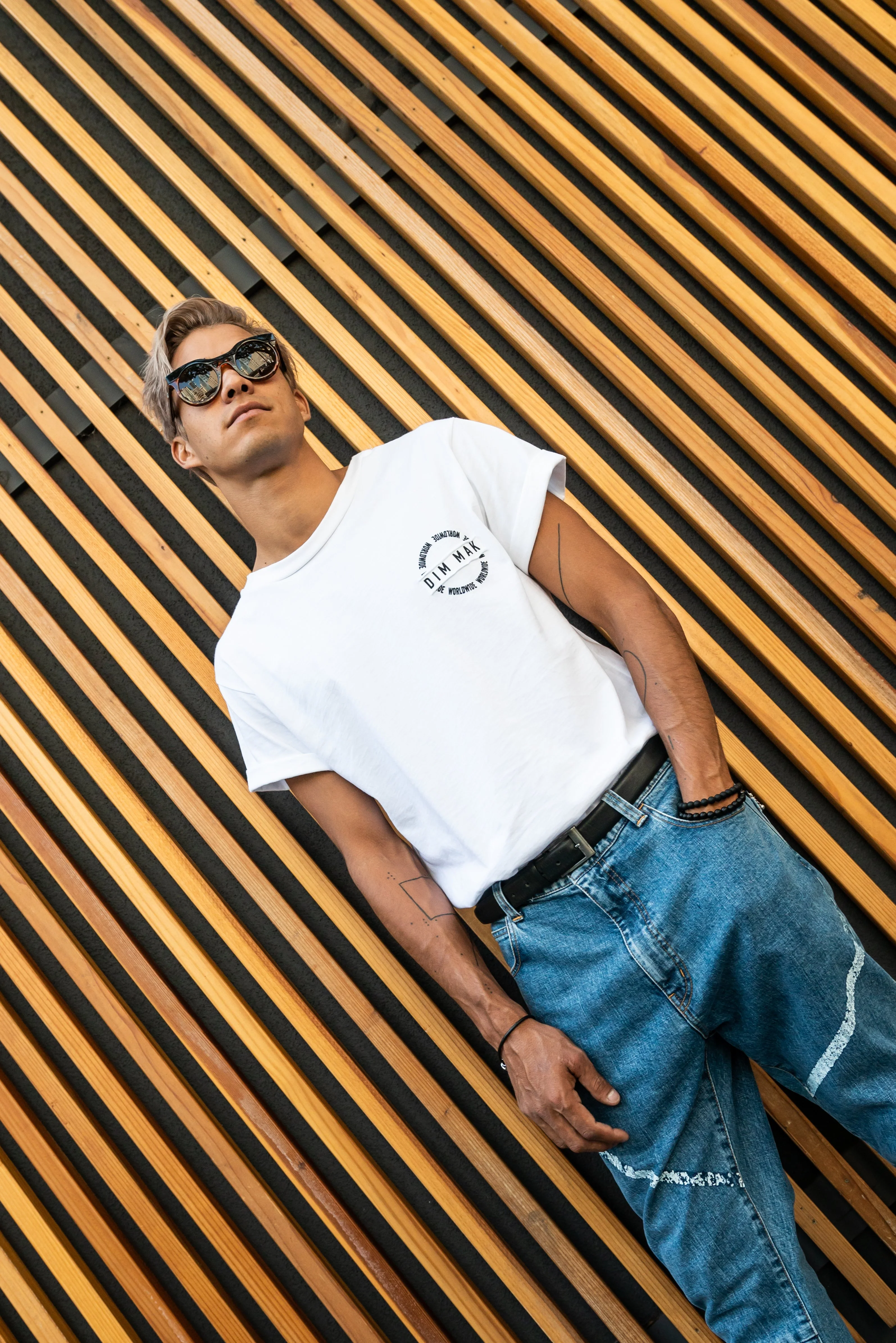 Dim Mak Essential Short Sleeve Tee - White - Image 5