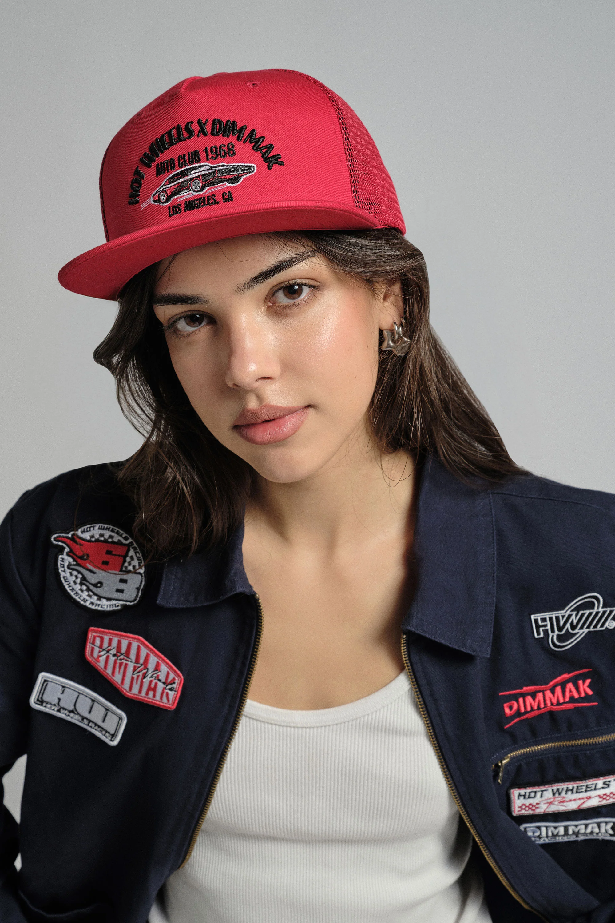 Hot Wheels™ x DIM MAK COLLECTION® - Auto Club Mesh Trucker Hat - Image 7