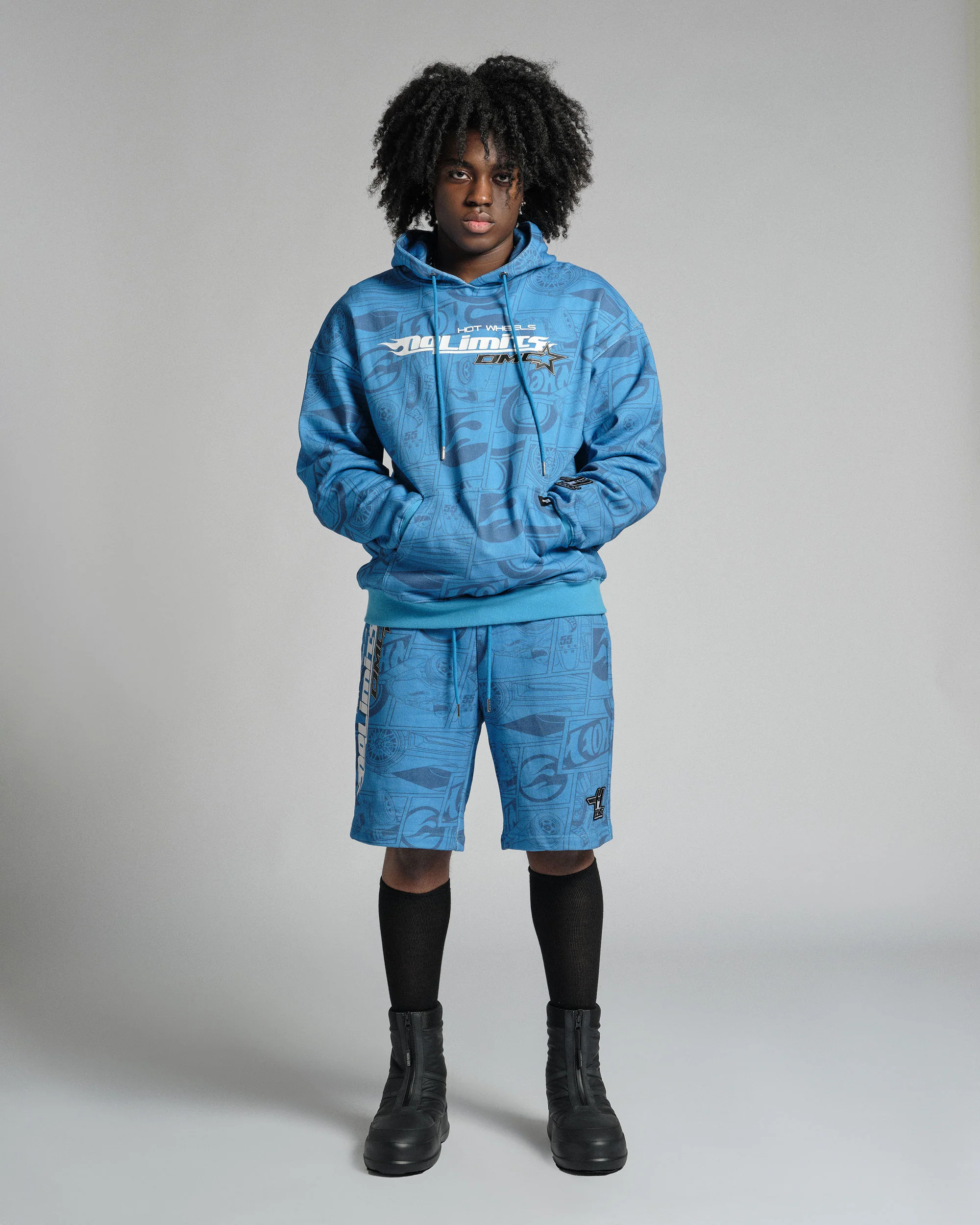 Hot Wheels™ x DIM MAK COLLECTION® - No Limits Shorts - Image 6
