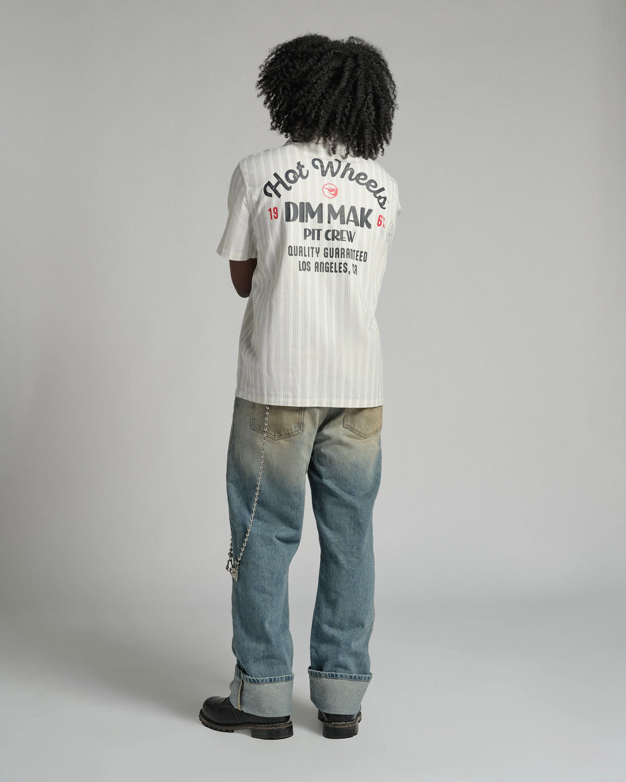 Hot Wheels™ x DIM MAK COLLECTION® - Pit Crew Woven Shirt - Image 6