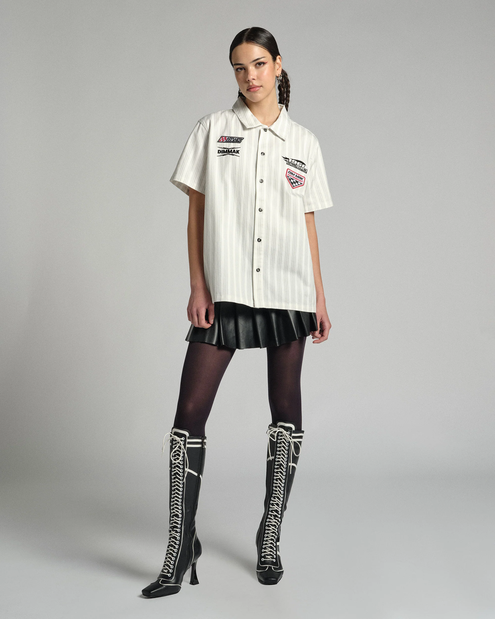 Hot Wheels™ x DIM MAK COLLECTION® - Pit Crew Woven Shirt - Image 7