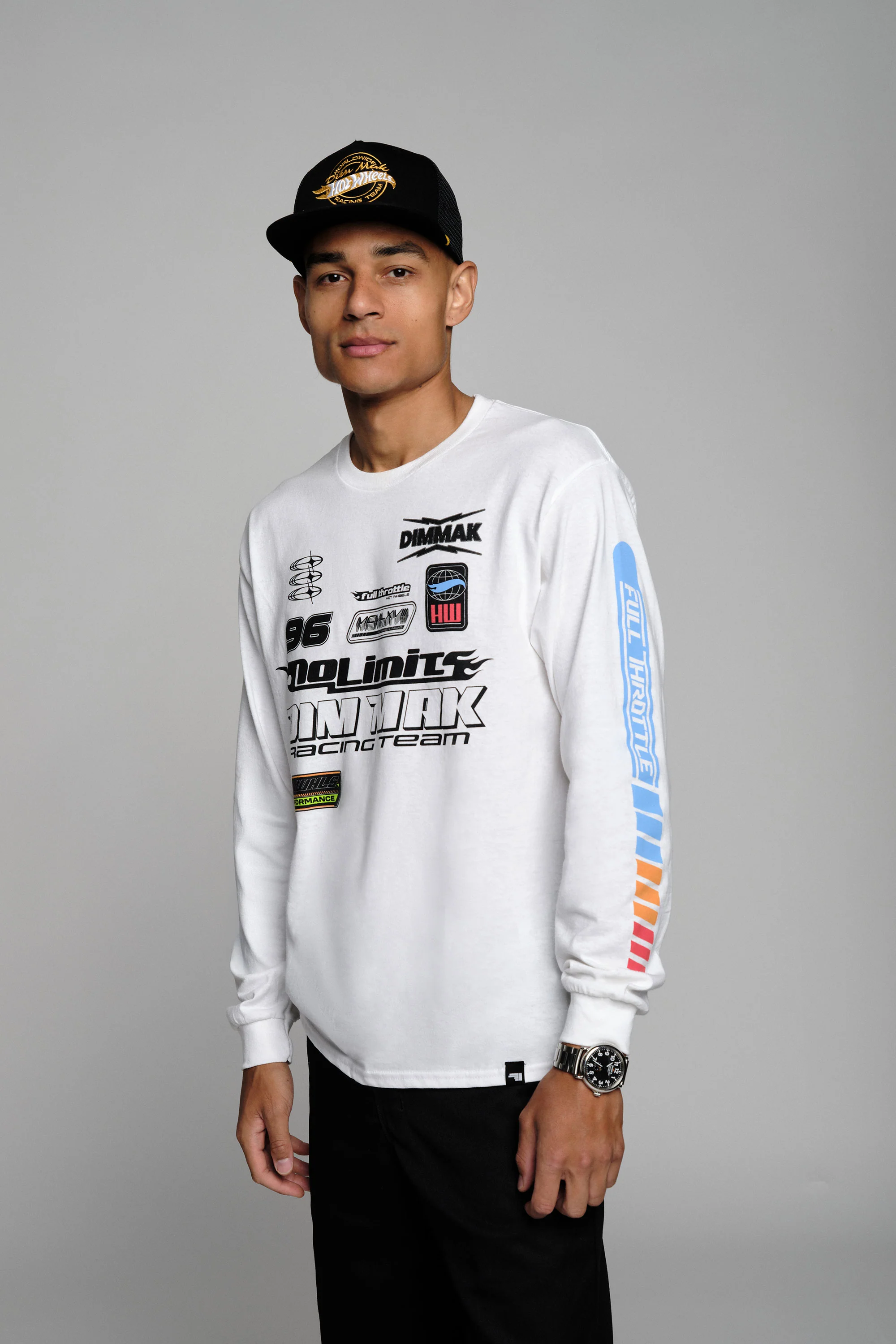Hot Wheels™ x DIM MAK COLLECTION® - Racing LS Tee - Image 4
