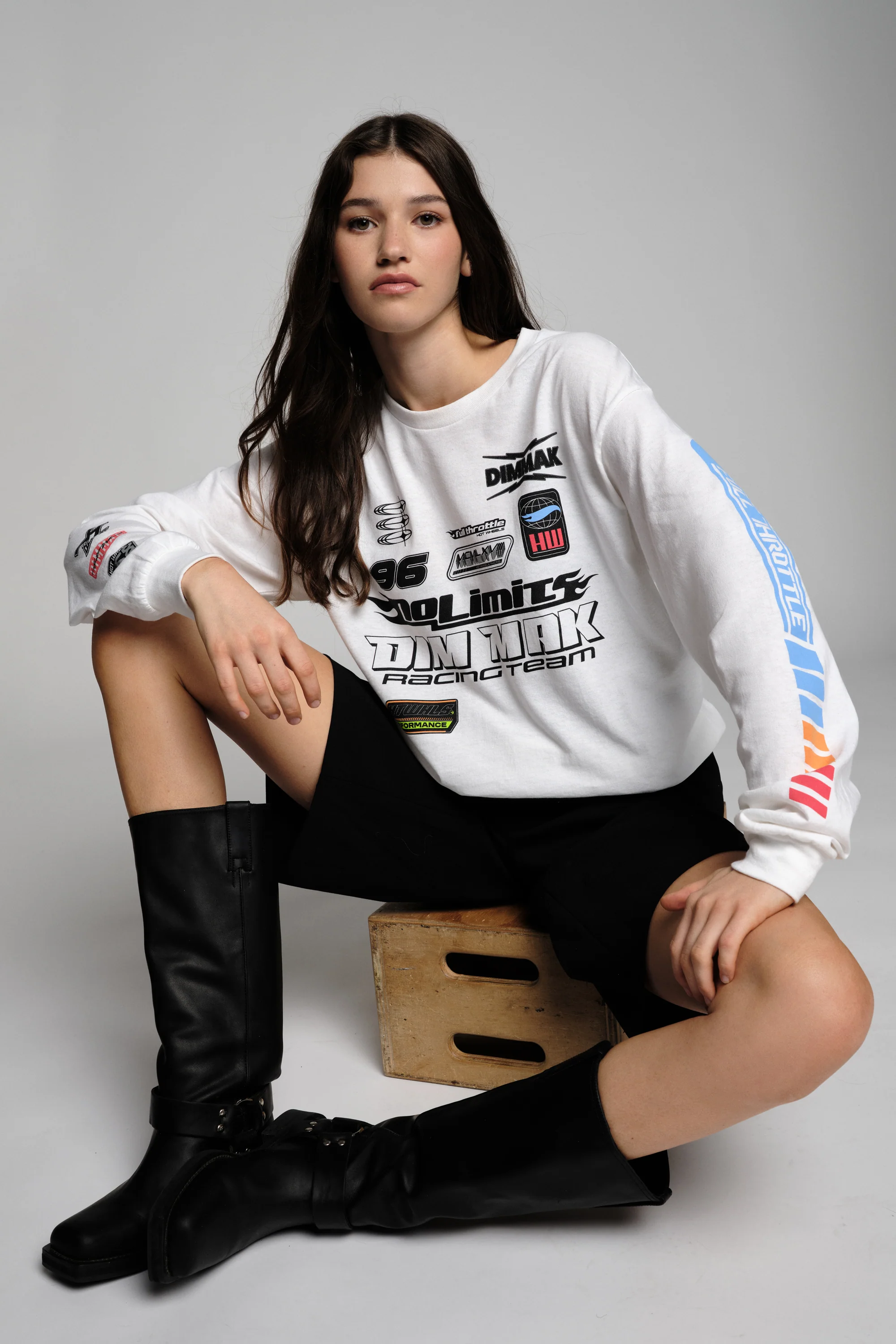 Hot Wheels™ x DIM MAK COLLECTION® - Racing LS Tee - Image 5