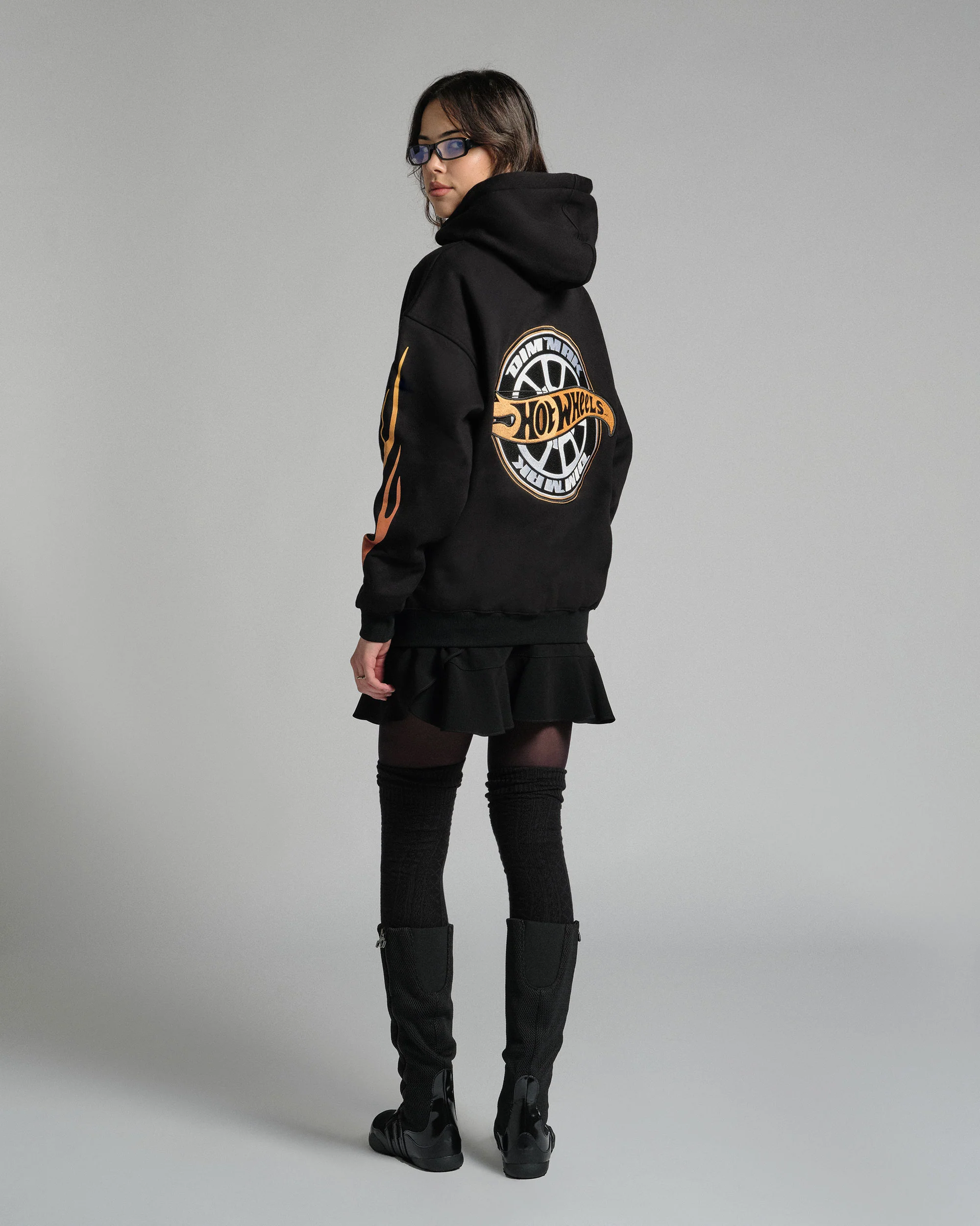 Hot Wheels™ x DIM MAK COLLECTION® - Tire Crew Zip Hoodie - Image 10