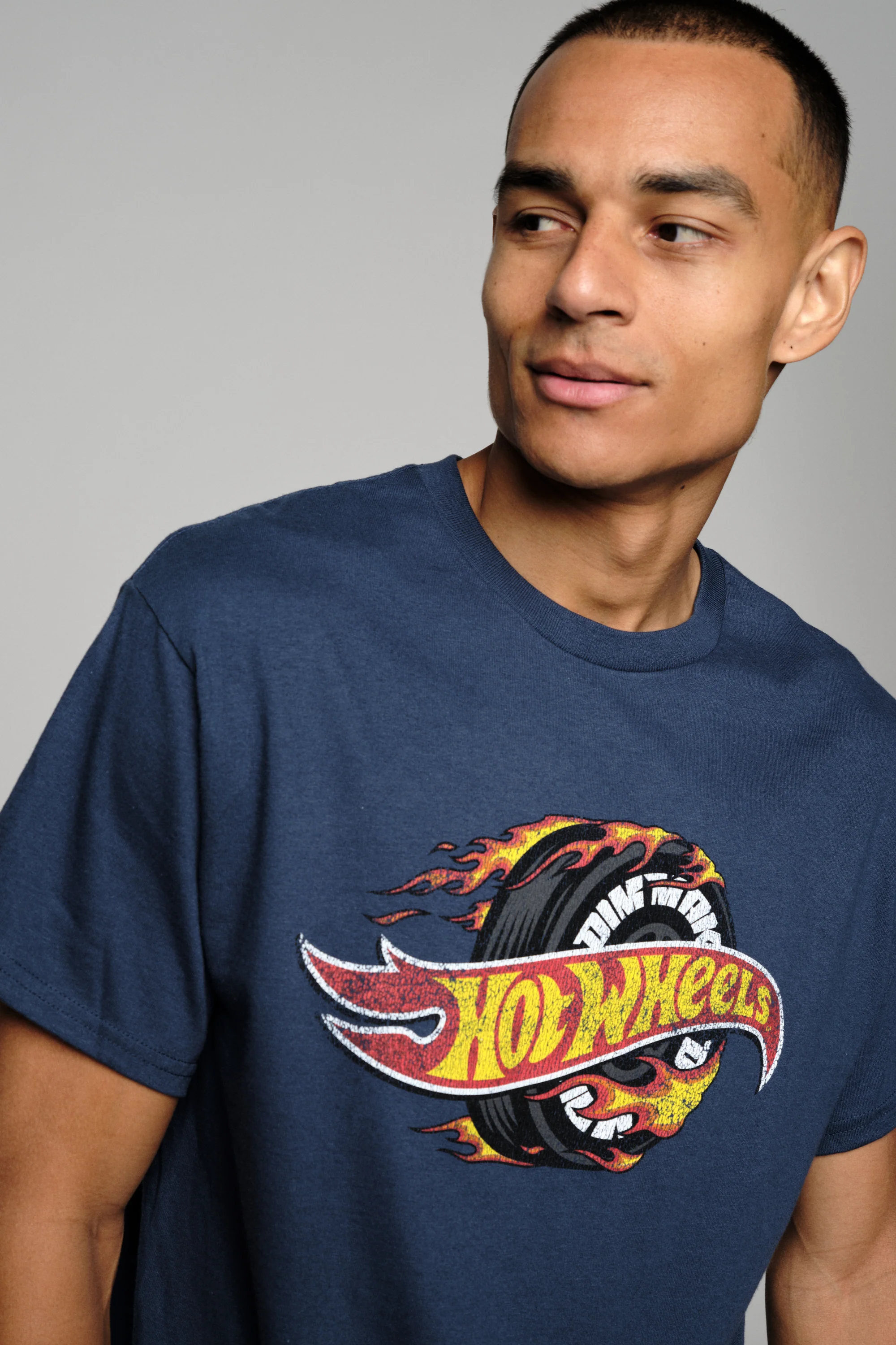 Hot Wheels™ x DIM MAK COLLECTION® - Tire On Fire Tee - Image 3
