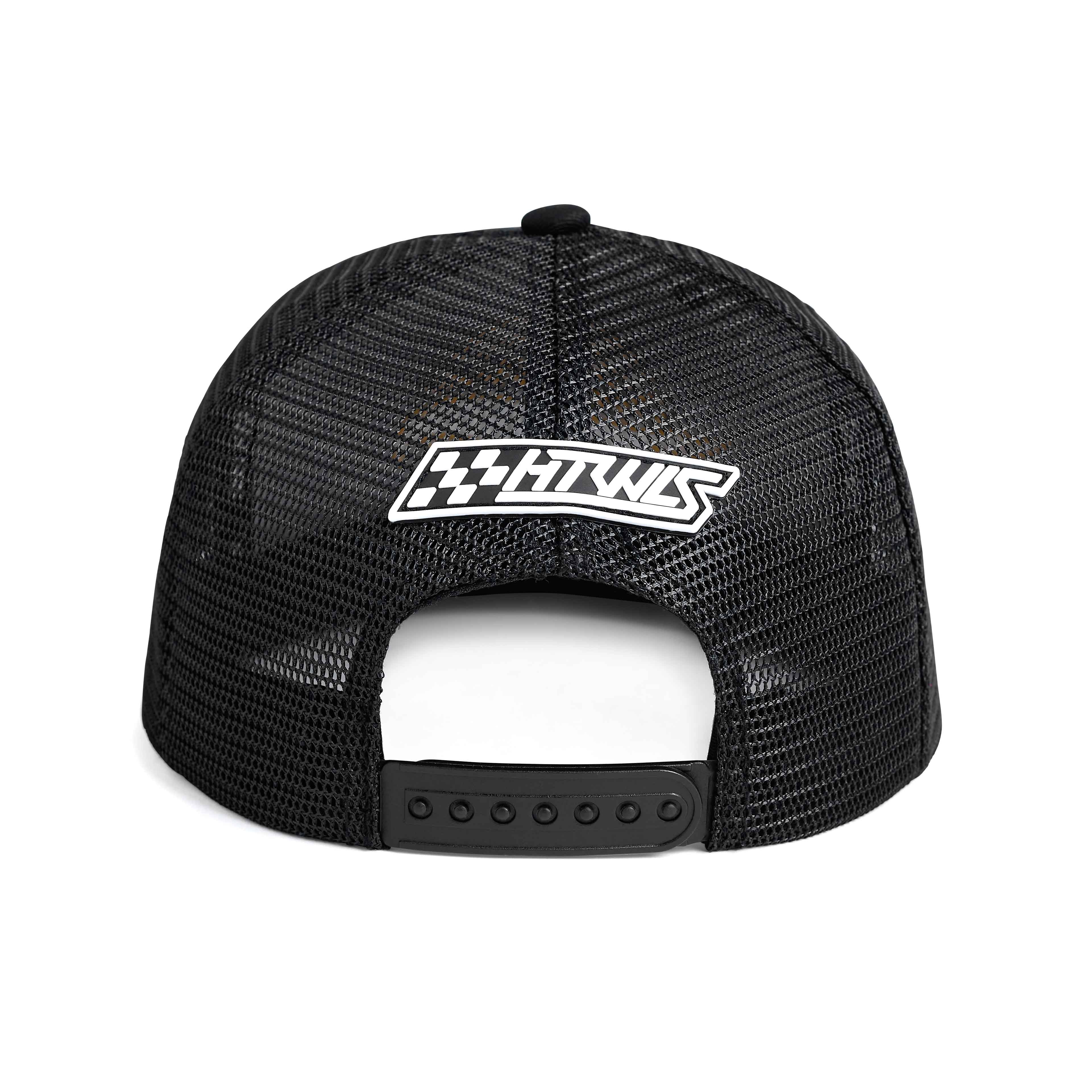 Hot Wheels™ x DIM MAK COLLECTION® - Worldwide Gold Crest Mesh Trucker Hat - Image 3