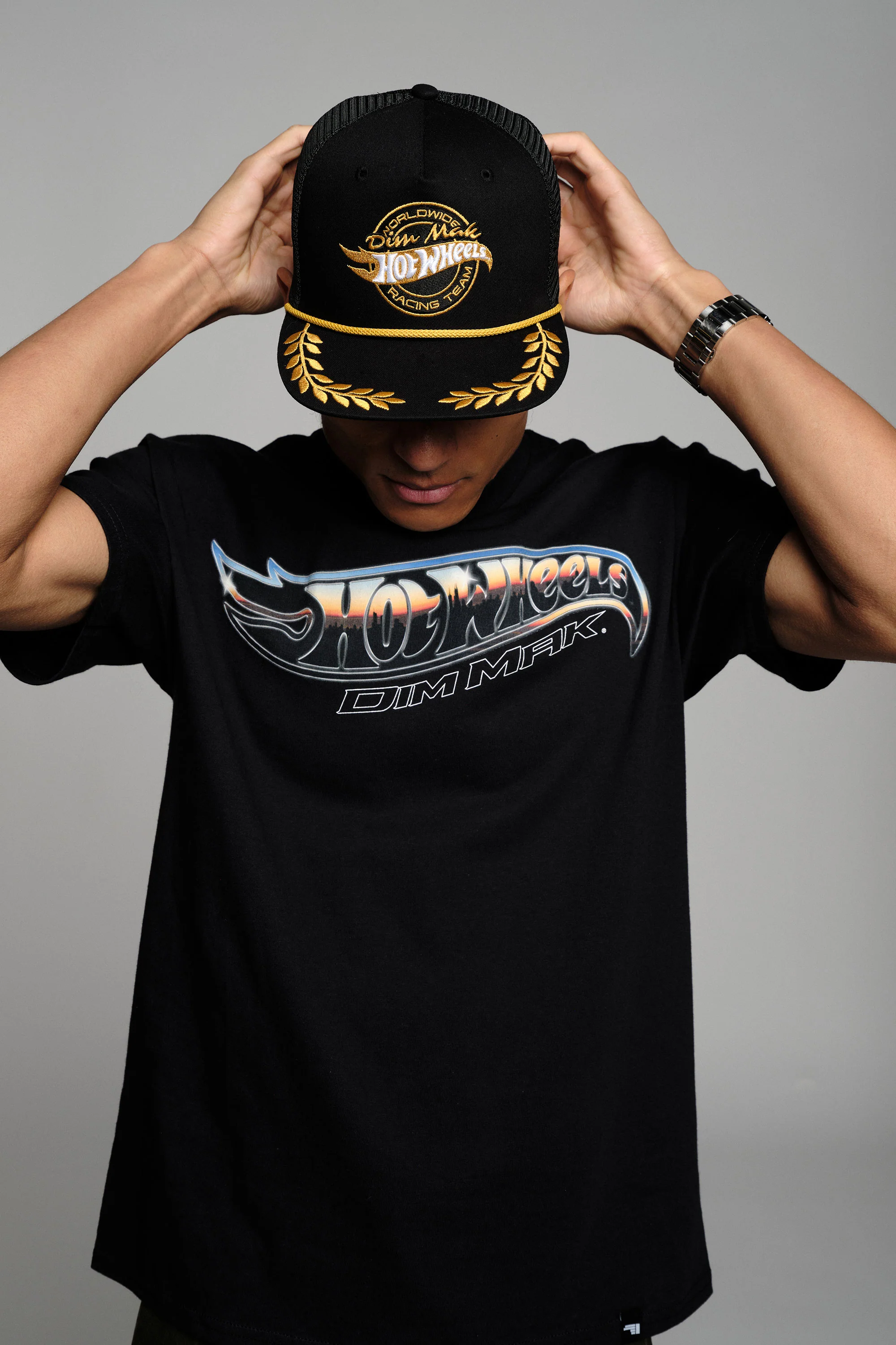 Hot Wheels™ x DIM MAK COLLECTION® - Cityscape Logo Tee - Image 5