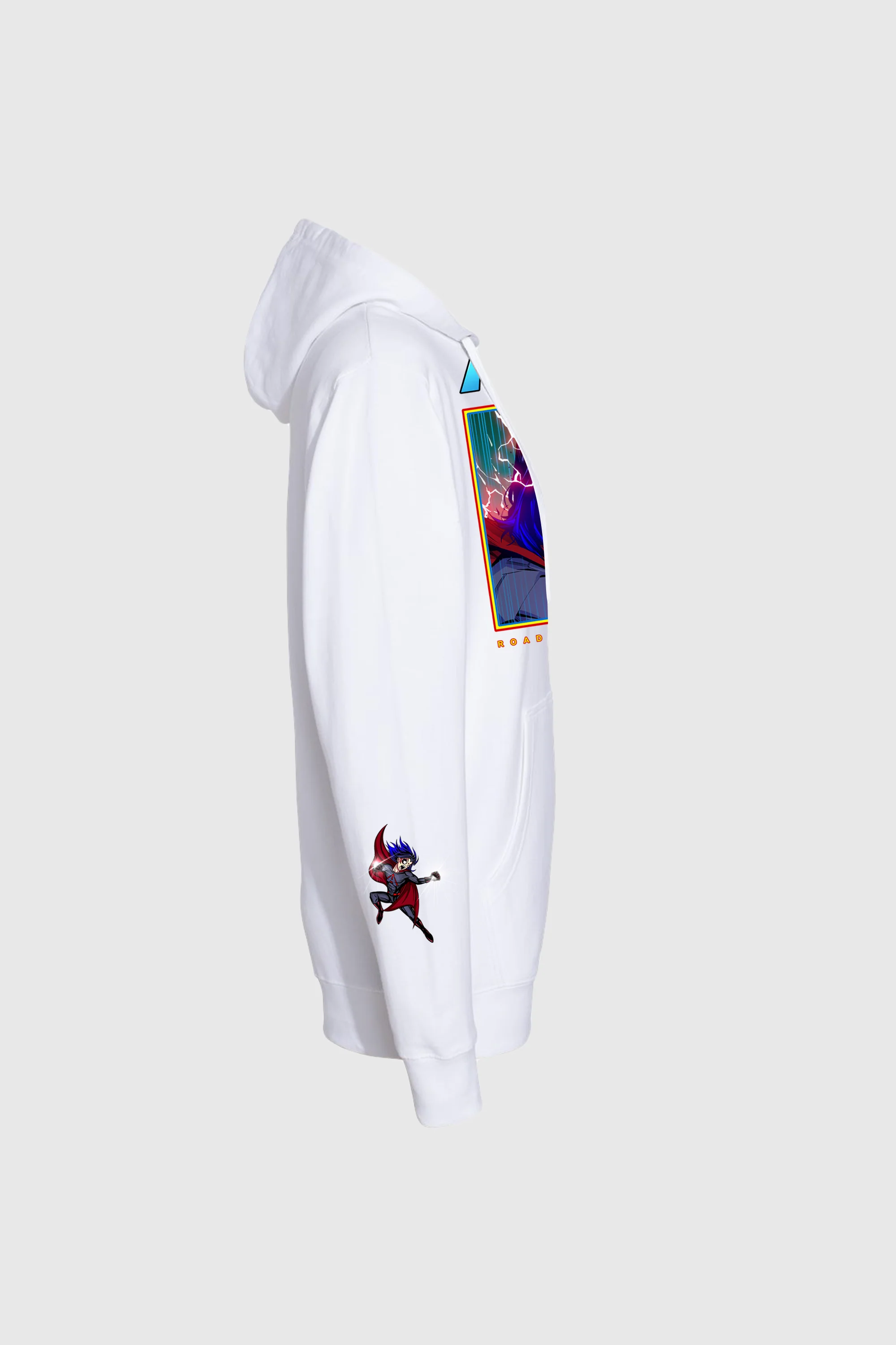Steve Aoki - HiROQUEST 3 Tour Hoodie - White - Image 4