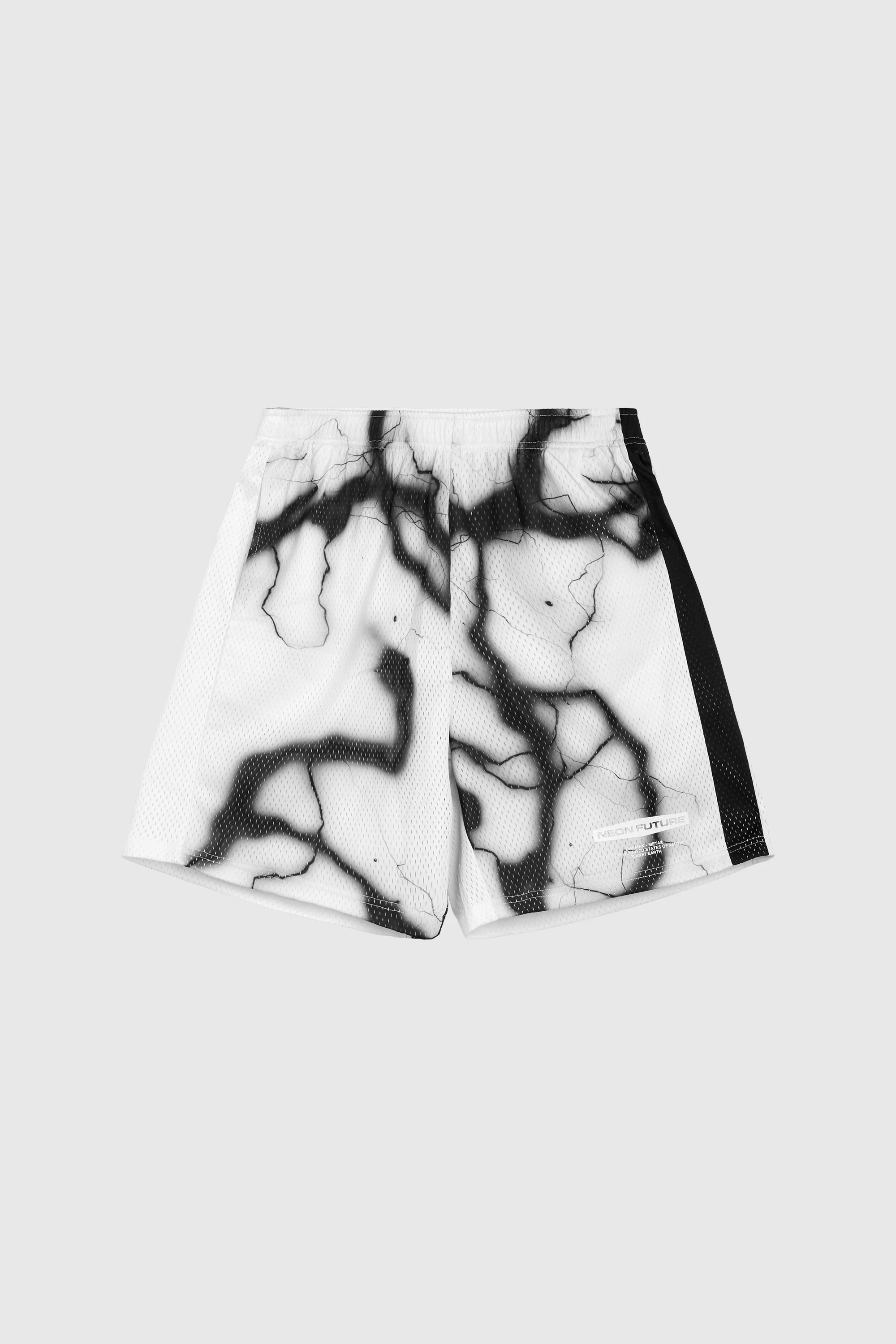 Tr. 15 - "Lightning" Basketball Shorts - White