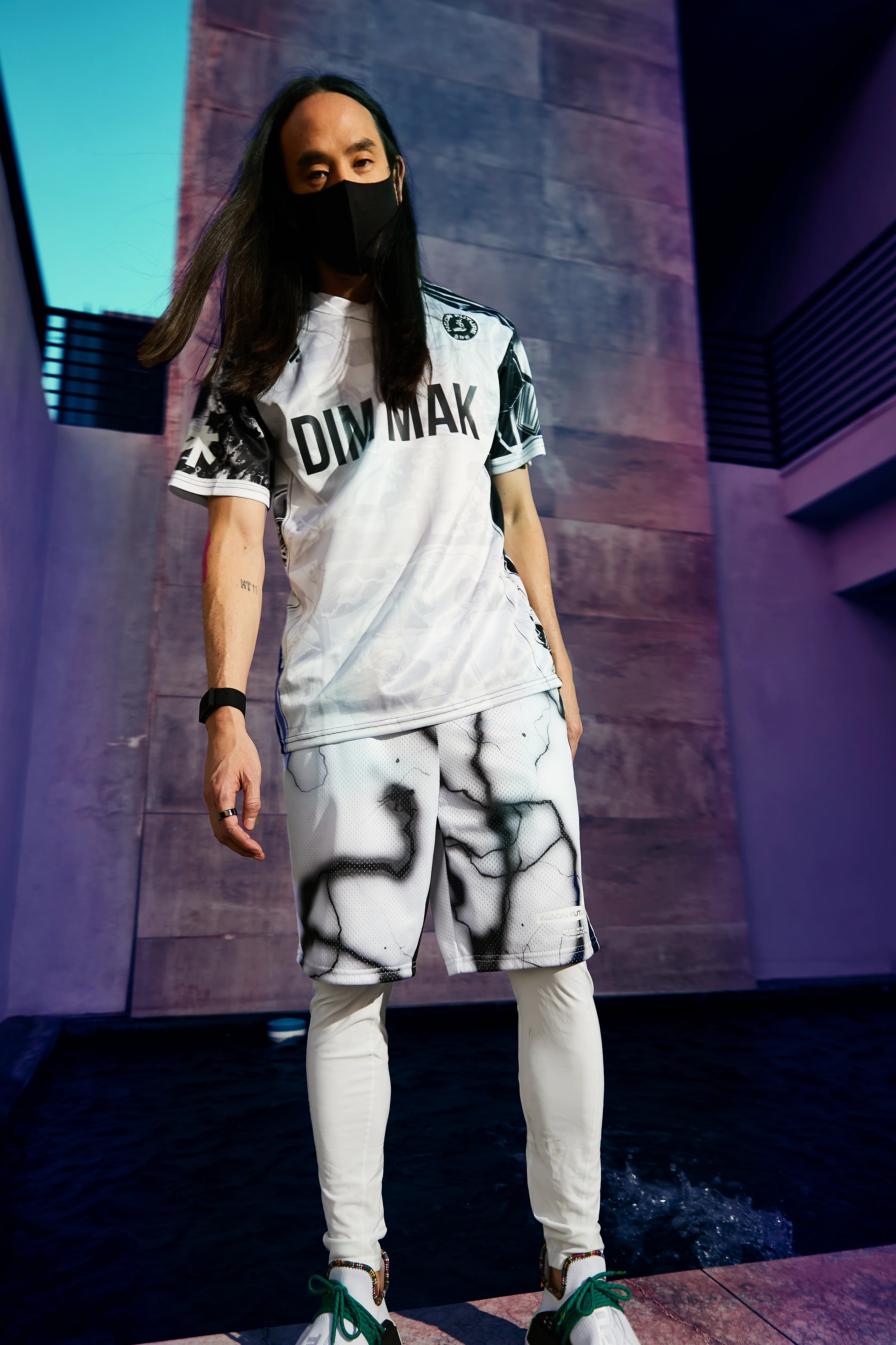 Tr. 07 - "Dim Mak x Meta" Team Jersey - White - Image 7